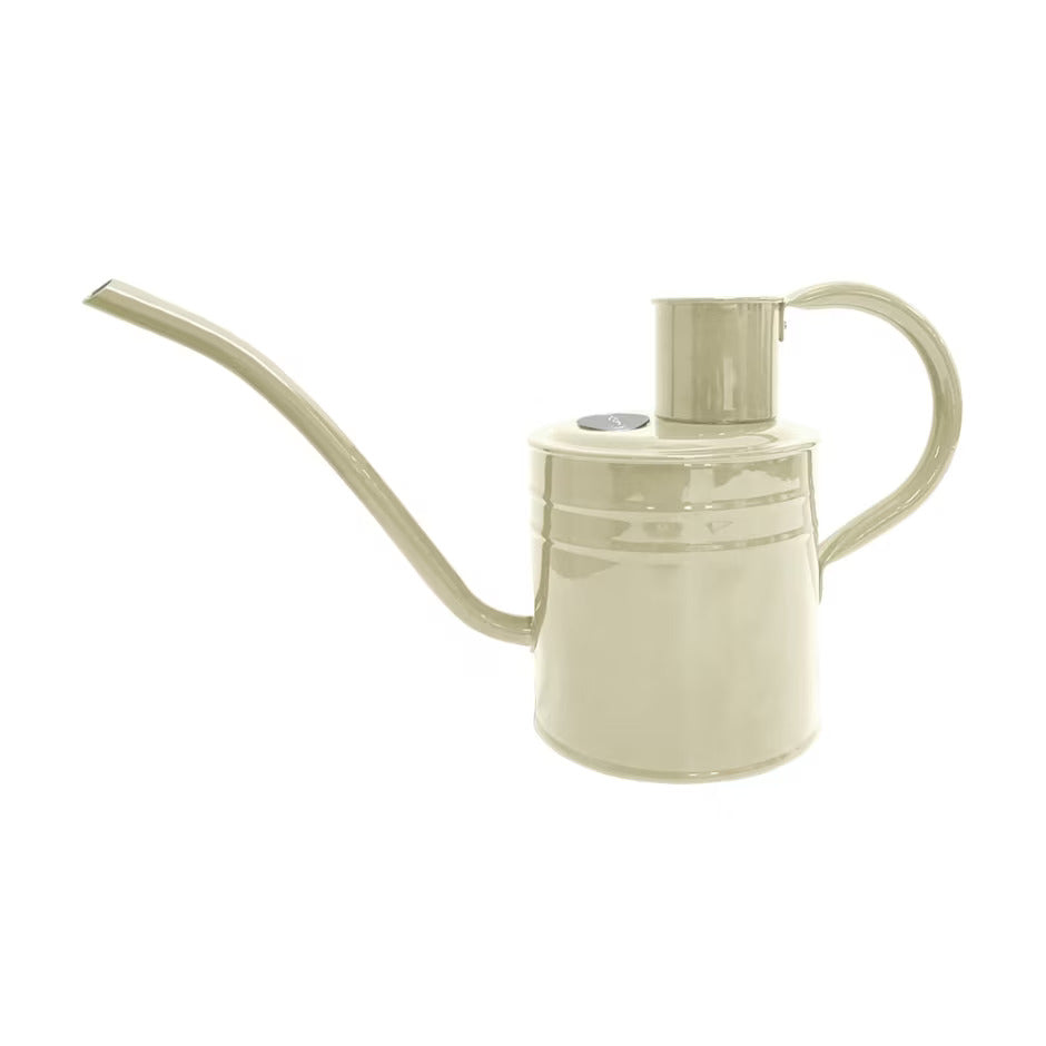 Indoor Metal Watering Can Vintage Cream 1L | The Plant Collector